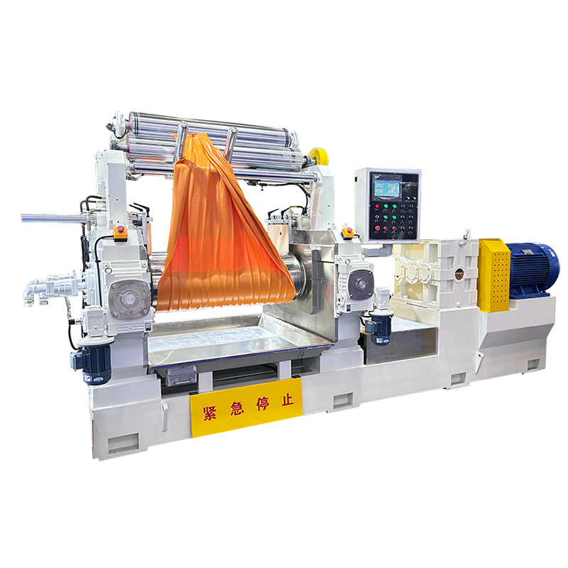 橡胶开炼机 双辊筒混炼设备 冷热一体炼胶机