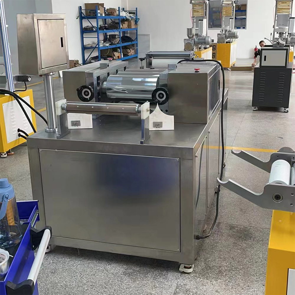 立式压延辊流延机