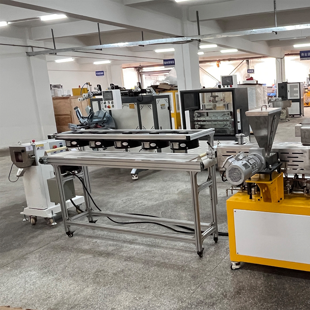 金属粉高填充粉末 风冷热切造粒机