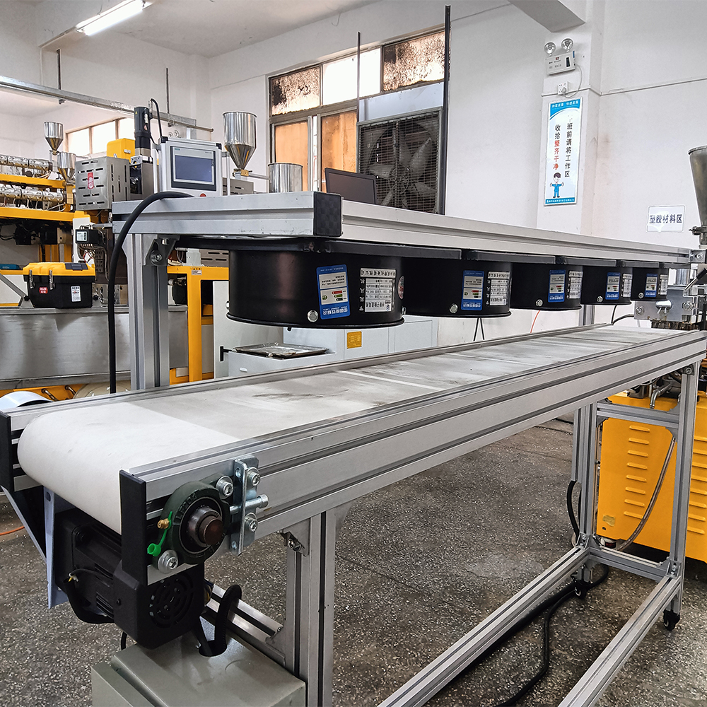 金属粉高填充粉末 风冷热切造粒机